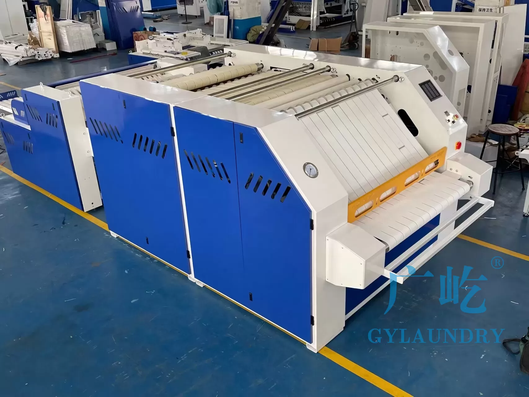 Pillowcase Flatwork Ironer Solves Small Linen Laundry Pain Points | Automated Upgrading Solution for Post-Finishing in Industrial Laundries(Image1)